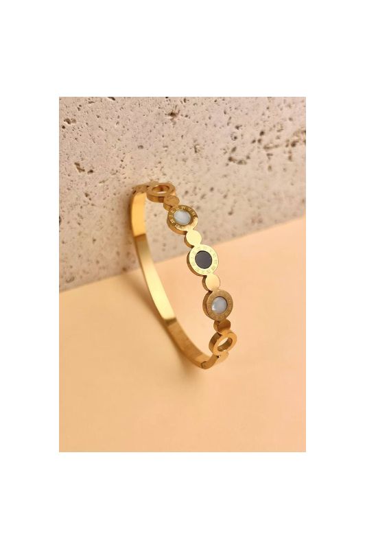 Atelier Paris I Fint armbånd i sort og hvid