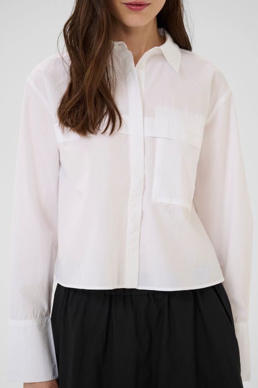 Karen By Simonsen Dylan Malle Shirt | Hvid skjorte