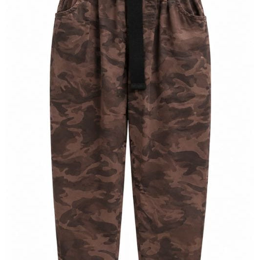 Marc Lauge Ballon pant i brun camoflage