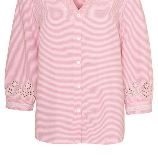 Ofelia Tris pink I Stribet lyserød top