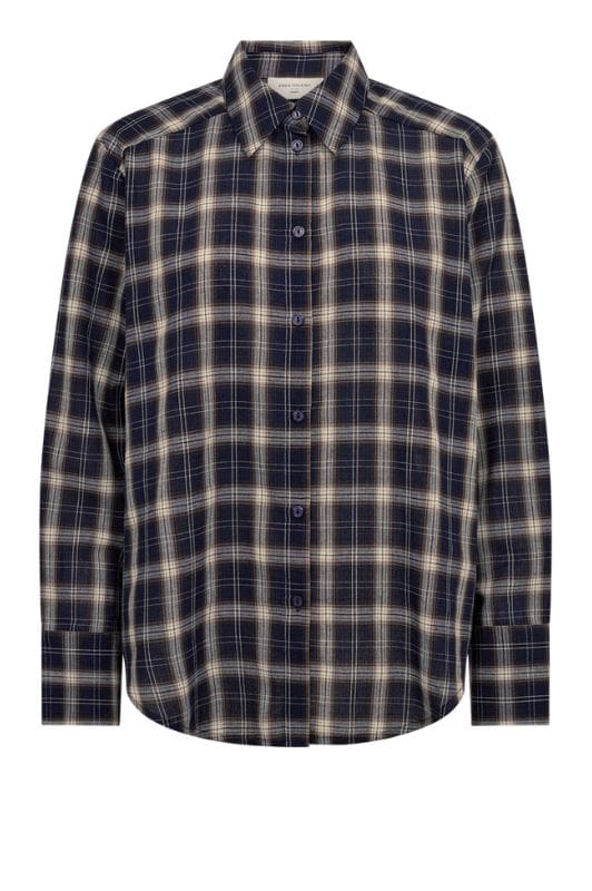 Freequent Nerissa shirt I Ternet skjorte i navy