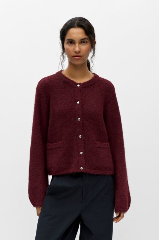Object Saggia cardigan bordeaux