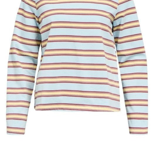 Object Rya stribet l/s top mint
