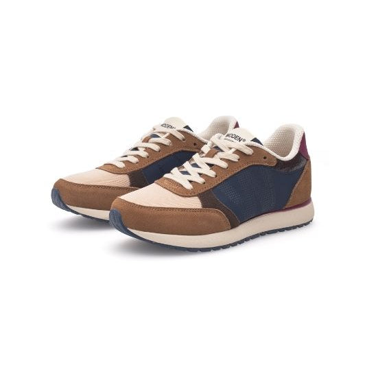 Woden Ronja  | Sneakers i flotte farver | Chokolade mix