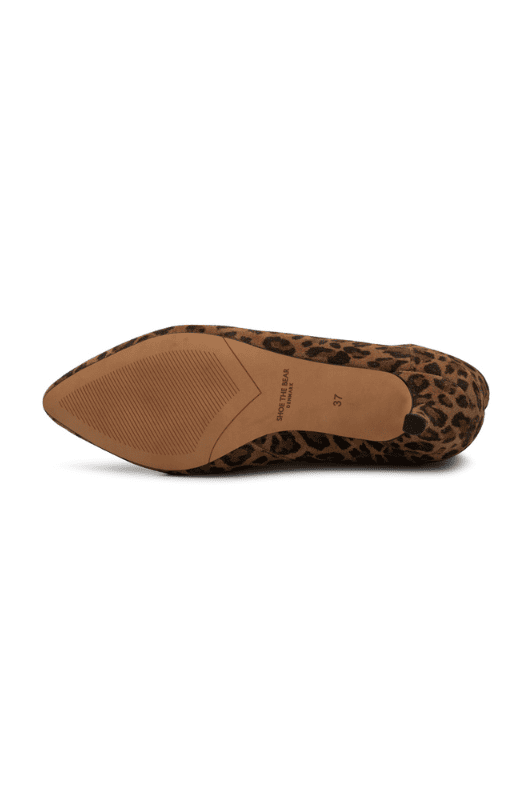Shoe the Bear Saga Zip | Ruskindsstøvle | Leopard print med lille hæl
