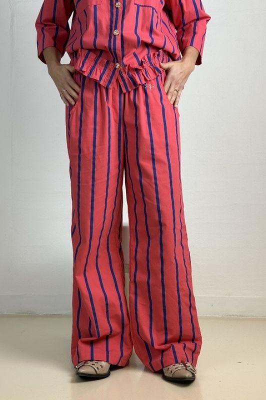 Gaspar Honolulu stripe | Rød stribet