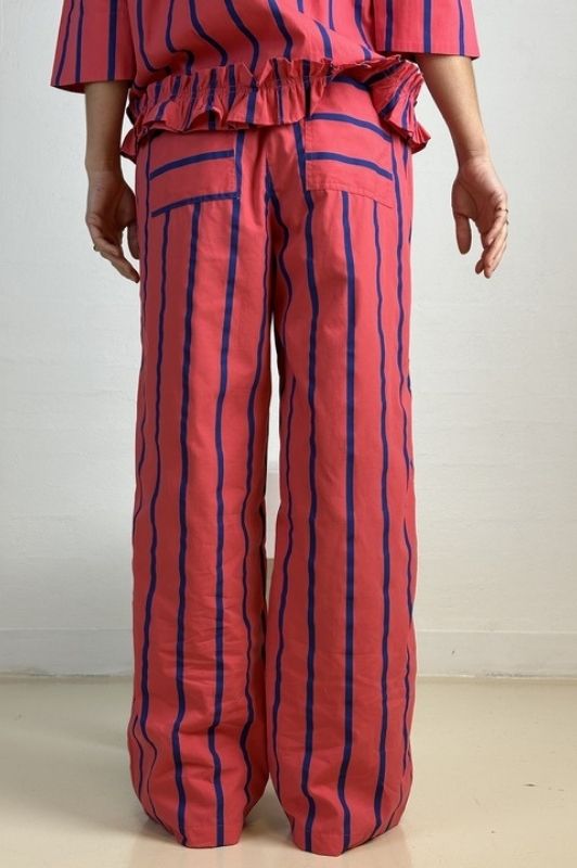 Gaspar Honolulu stripe | Rød stribet