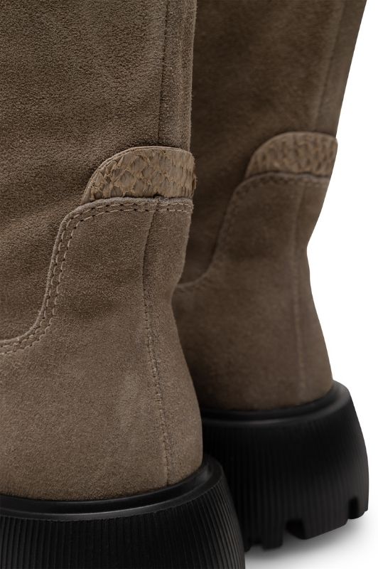 Woden Shoe the Bear Lea silver mink ruskind Natural Soft