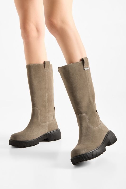 Woden Shoe the Bear Lea silver mink ruskind Natural Soft