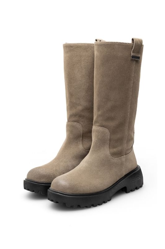 Woden Shoe the Bear Lea silver mink ruskind Natural Soft
