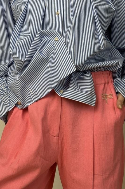 Gaspar Dalton Chino pant  | Lys pink buks