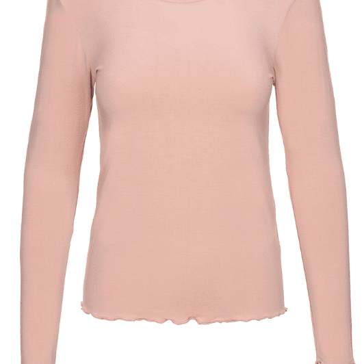 Luxzuz Sigba T-shirt | Blød bambus bluse I Rosa