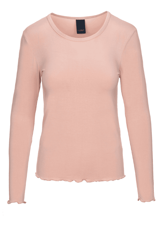 Luxzuz Sigba T-shirt | Blød bambus bluse I Rosa