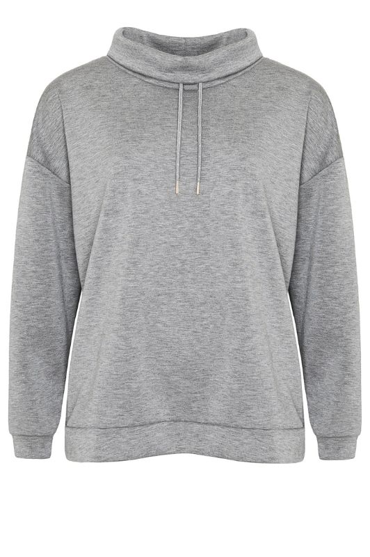 Ofelia Rimel sweat shirt gråmelange