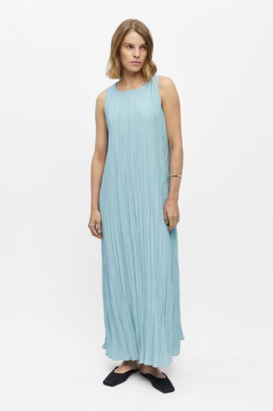 Object Mabel plissékjole i flot mint I Dresslab