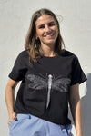 Gaspar Tokyo t-shirt i sort I Dresslab