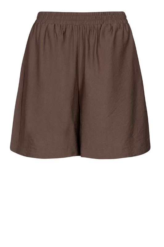 Luxzuz Eiluu shorts | Brune shorts med elastiktalje