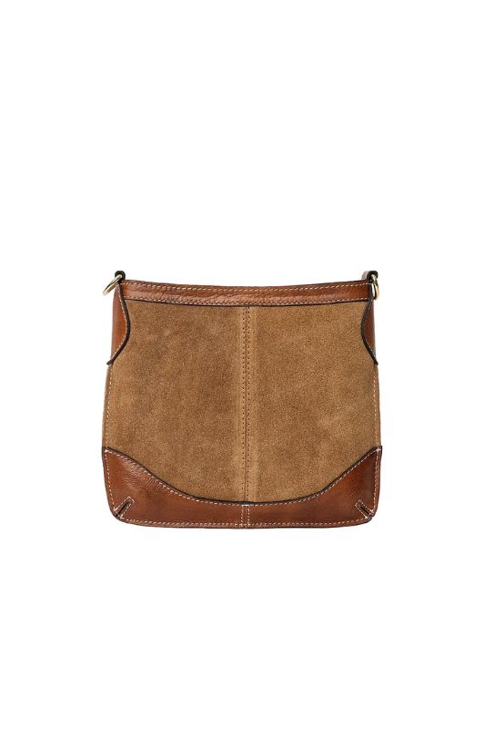 Re:Designed Lucie small crossbody taske cognac ruskind