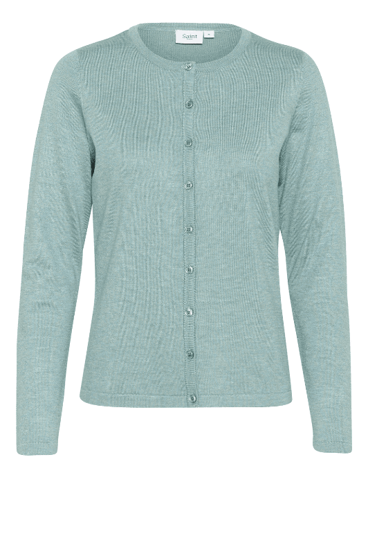 Saint Tropez Mila cardigan | Strikket cardigan I Mint