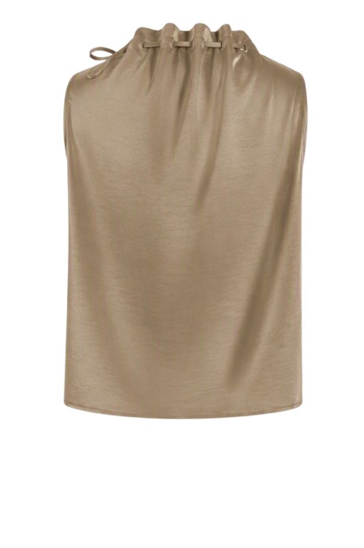 Tooday Aya top I Champagne top i satinlook I Dresslab