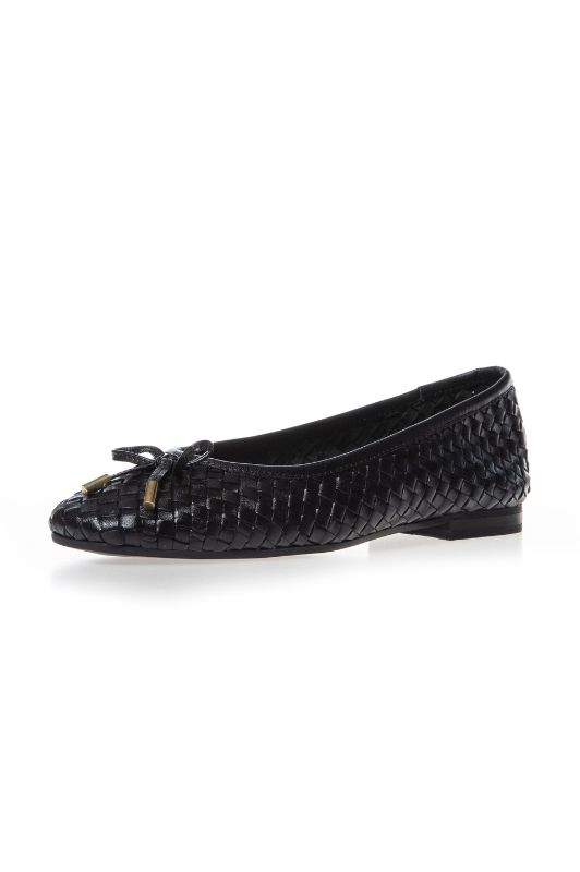 Copenhagen Shoes Lucie | Fletballerina i sort skind