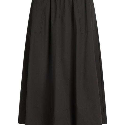 La Rouge Vilma skirt nederdel | Poplin nederdel sort