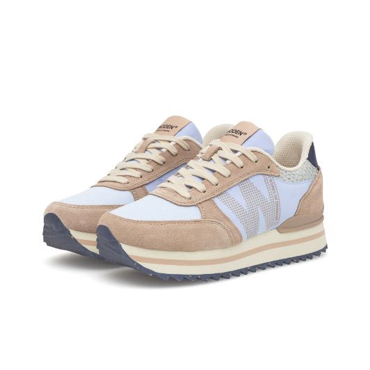 Woden Ronja plateau sneakers | Moonstone