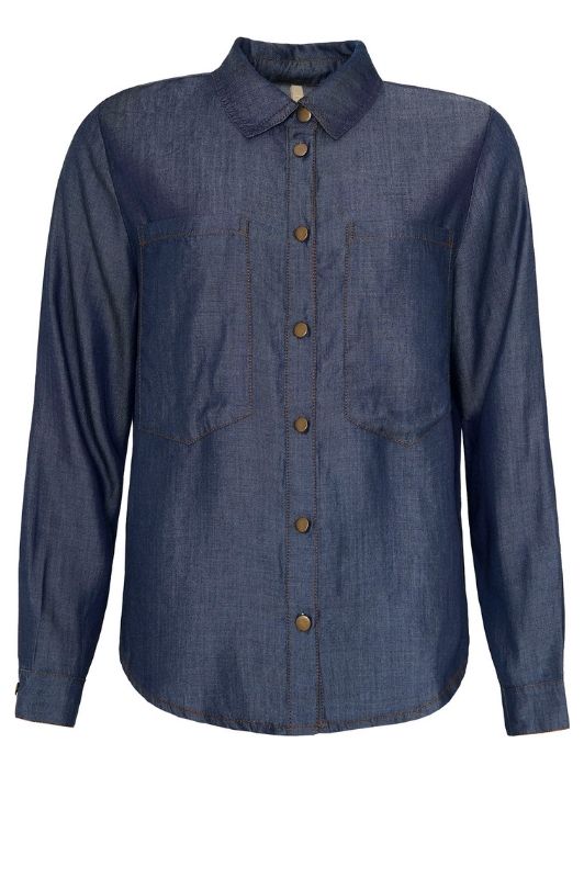 Ofelia Gida shirt | Tencel skjorte i denim