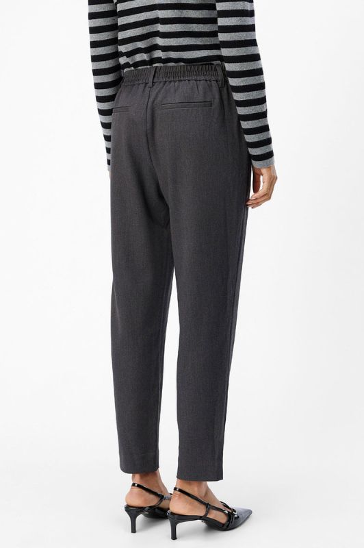 Object Lisa slim pant |  Bestseller buks i gråmelange