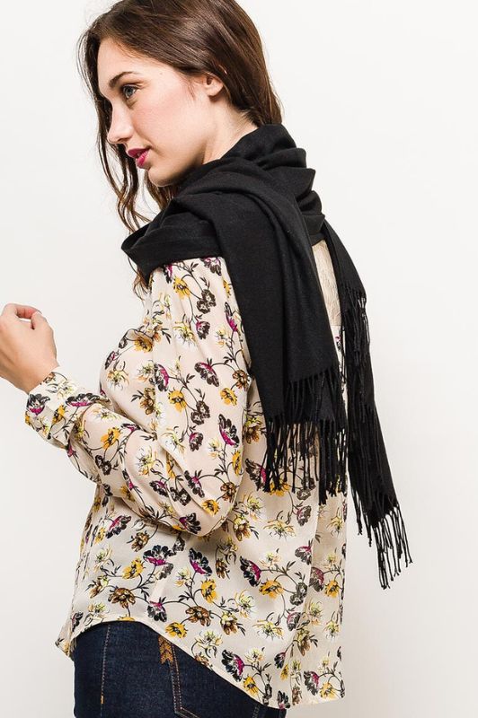 Atelier Paris I Cashmere mix tørklæde