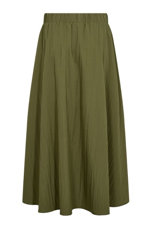 Freequent Fenny skirt | A-shape nederdel i flot grøn
