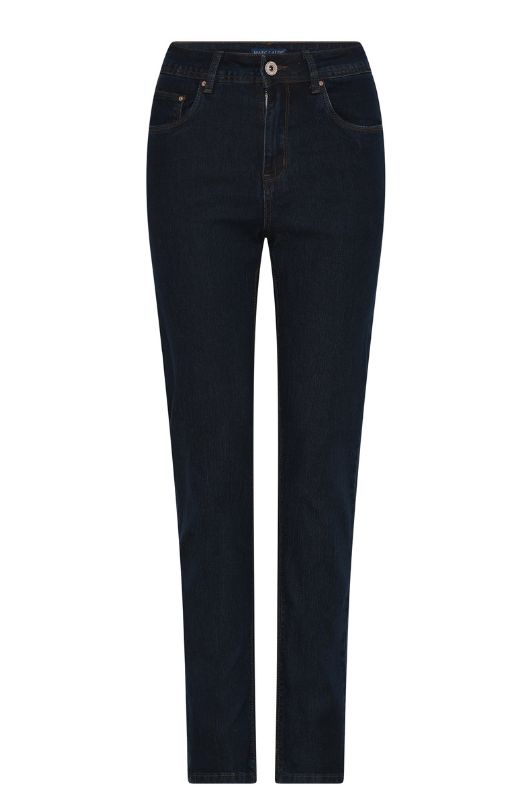 Marc Lauge Lena denim jeans L32 I Dark blue denim