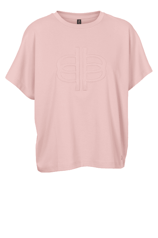 Prepair Alba t-shirt i rosa med broderi I Dresslab
