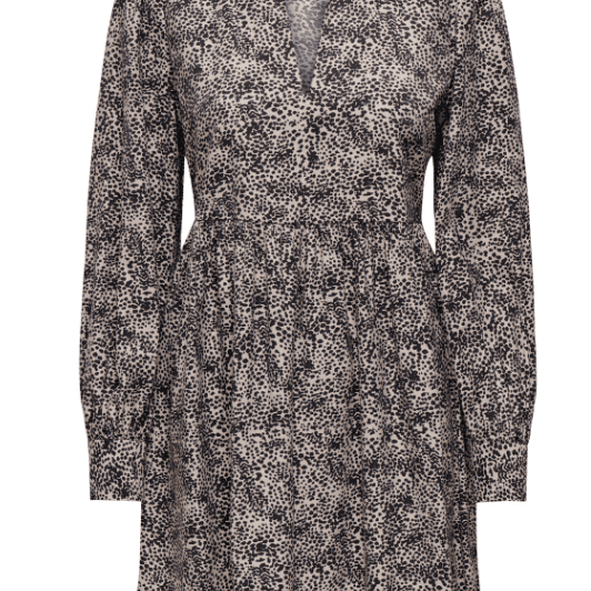 JDY Abigail dress | A-shape kjole i dyreprint