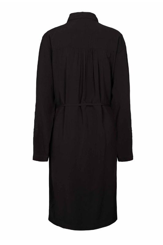 Soft Rebels Nala dress I Kjole i sort med broderi