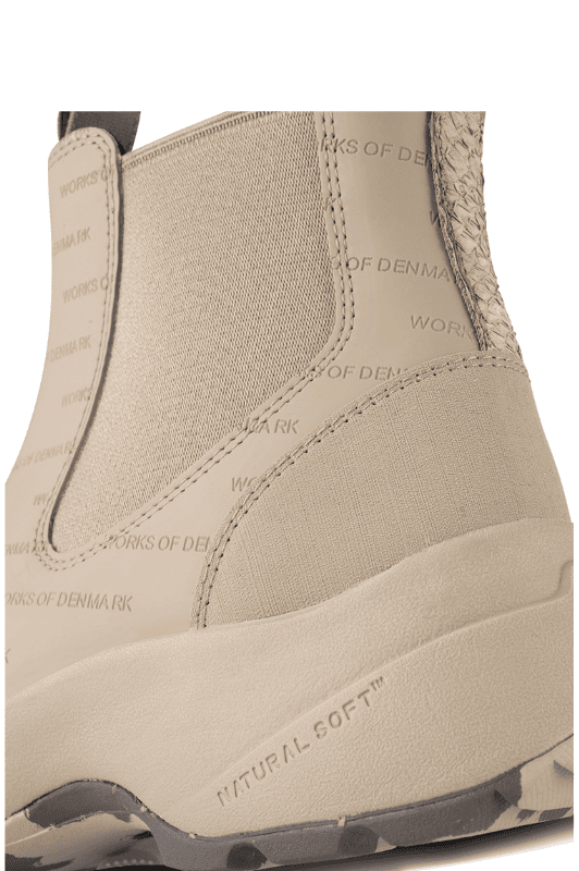 WODEN Siri Heritage Waterproof | Cool støvler i sand