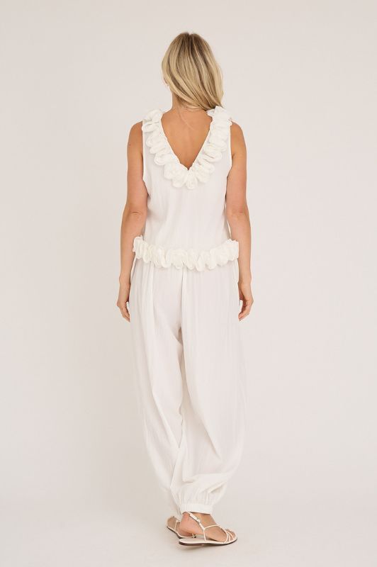 A-View Vidaisy top I Hvid fest top I Dresslab