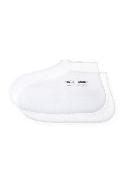 Woden Shoe Condom I Sinful x Woden colab sko-kondom
