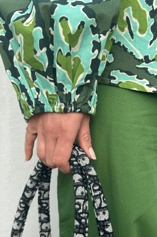 Gaspar Læsø shirt I Cool bluse i autumn print