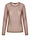 Luxzuz Segberg mesh t-shirt I Beige