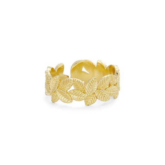 Pure by Nat I Dahlia ring i 24K guldbelagt