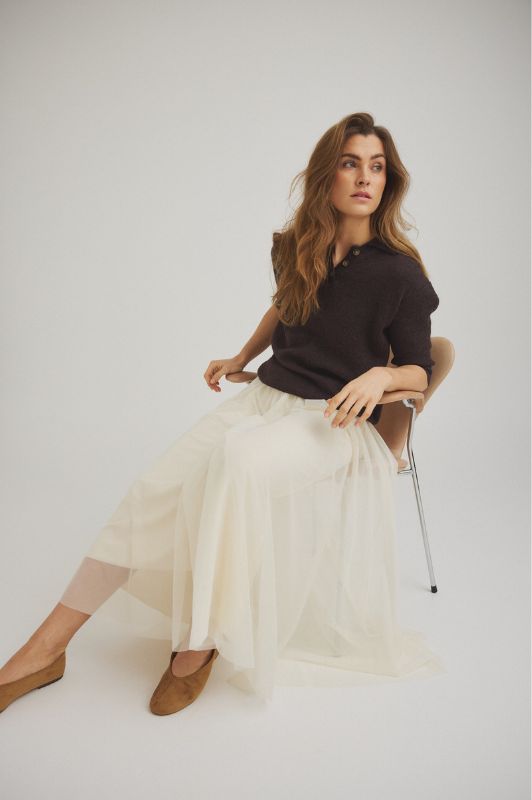 Luxzuz Tullia skirt I Flot nederdel i tyl