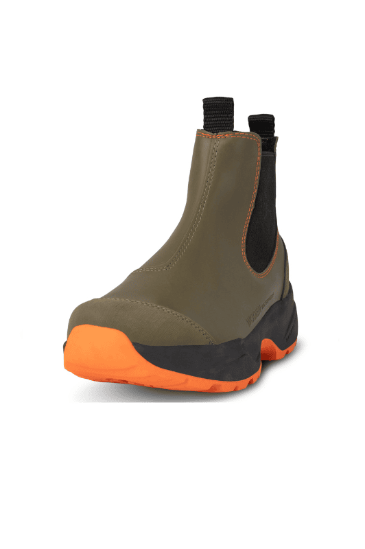 WODEN Siri Waterproof | Cool støvler i Dark Olive | Gratis fragt