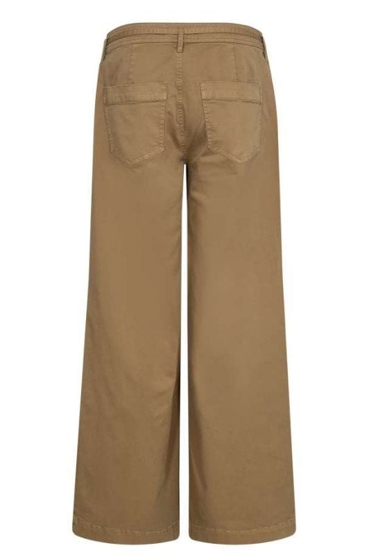 Freequent Inga pant | Twillbuks i antique bronze