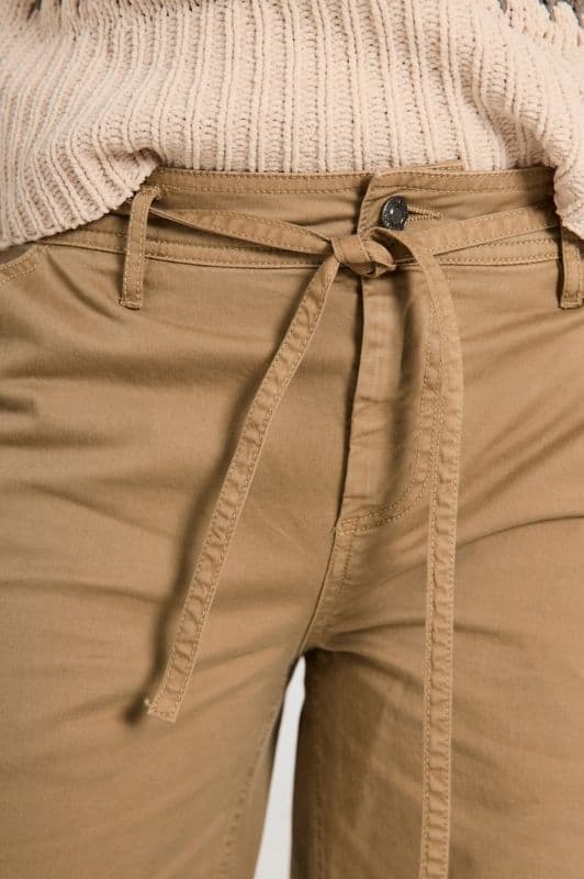Freequent Inga pant | Twillbuks i antique bronze