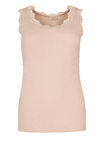 Ofelia Issa Top | Ribbet blondetop rosa
