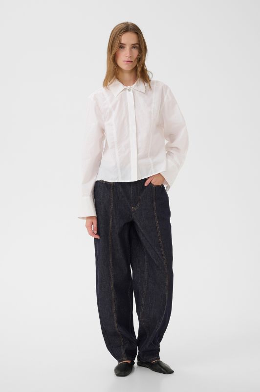 Karen By Simonsen Else shirt i hvid