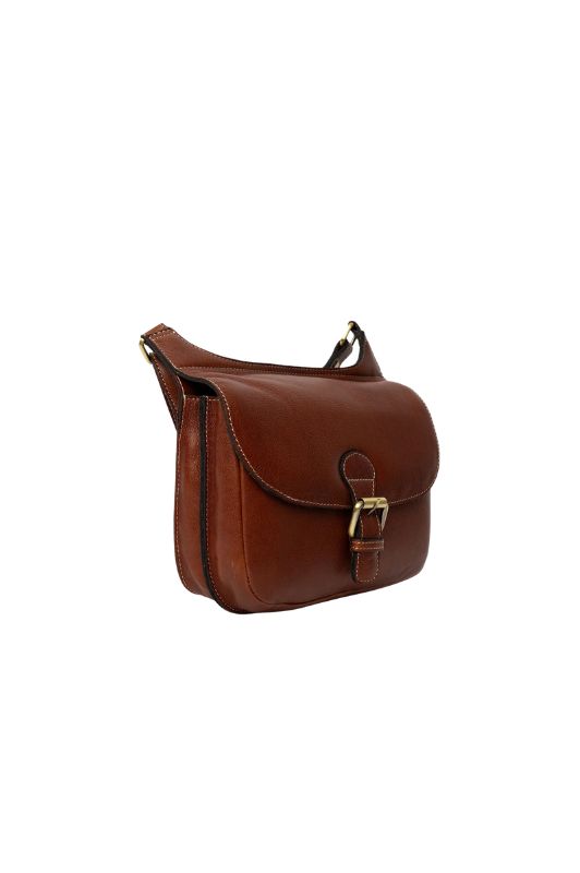 Re:Designed Milli skuldertaske | Crossover i cognac