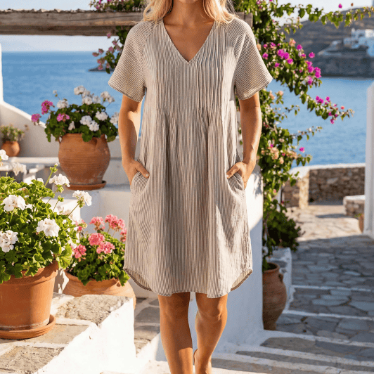Prepair Jennifer dress | Smuk sand kjole i A-shape I Dresslab
