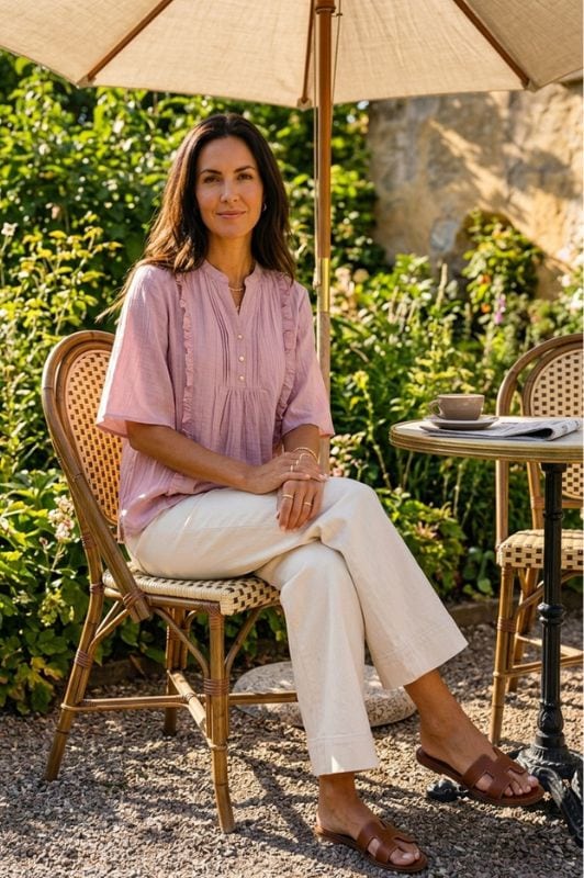 Prepair Camilla bluse i rosa